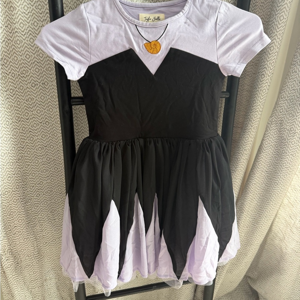 Taylor Joelle Disney Little Mermaid Ursula Twirl Dress NWT